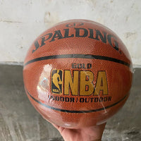 Original Spalding Basketball Size 7 PU Rubber High Quality Standard Basketball Ball Outdoor or Indoor Training for Sports