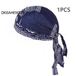 2022 Quick Dry Cotton Pirate Hat Adjustable Cancer Chemo Cap For Men Women Breathable Outdoor Sport Bandana Cycling Headscarf