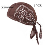 2022 Quick Dry Cotton Pirate Hat Adjustable Cancer Chemo Cap For Men Women Breathable Outdoor Sport Bandana Cycling Headscarf