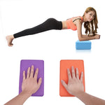 EVA Gym Blocks Foam Brick Training Exercise Fitness Set Tool Yoga Bolster Pillow Cushion Stretching Body Shaping Yoga Blocks