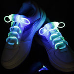 LED Sport Shoe Laces Flash Light Up Glow Stick Strap Shoelaces Party Club  New Arrival Promotion