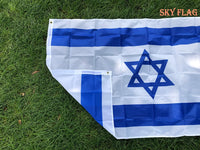 SKY FLAG Israel National Flag 90X150cm Hanging Polyester ISR IL Israeli National Flags Banner home Decoration