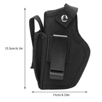 Universal Tactical Gun Holster for Glock 17 18 26 Concealed Carry Gun Pistol Bag All Size Metal Clip Pouches Glock Case Hunting