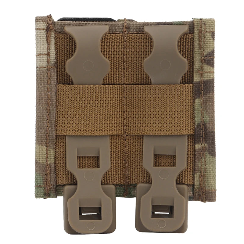 ERQYGRA Tactical FAST 1911 Double Mag Molle Pouch Magazine Hunting Holsters New System Accessories Waist Storage Flashlight Bag