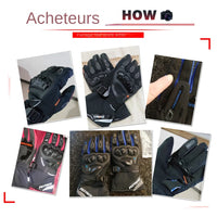 Motorcycle Gloves Windproof Waterproof Guantes Moto Men Motorbike Riding Gloves Touch Screen Moto Motocross Gloves Winter