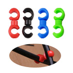 20/10pcs Bicycle Brake Gear Cable Clips MTB Bike S Style Brake Gear Cable Clips Bicycle Buckle Hose Clasp Cycling Accessories