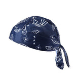 Men's Bandana Summer Cycling Bandana Bicycle Hat Head Wrap Anti Sweat UV Sport Headband Breathable for Men Women Sports Cap