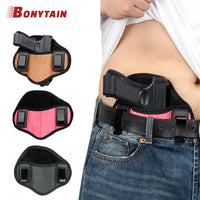 Tactical Hunting Holster PU Leather Concealed Gun Pistol Pouch for Glock 19 Sig Sauer Beretta Kahr Bersa Thunder Outdoor Tools