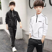 Child Boys Clothing Outfit Children Clothes Suits Casual Sport Cotton Pullover Sweatshirt+Pants 2Pcs/Sets Kid Tracksuits 5-13T