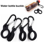 Climbing Water Bottle Holder Carabiner Running Outdoor Sport Kettle Buckle Hook Water Bottle Clip Hang Buckle Holder Tool