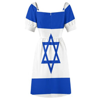 Flag of Israel Dress prom dress evening dresses ladies evening dress ladies