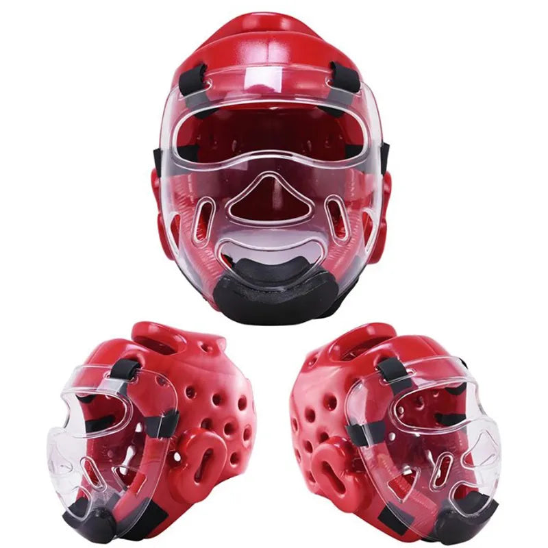 Adult Children's Professional Taekwondo Helmet Boxing Gym Free Fighting Training Protector for Thai Boxing Karate Headguard