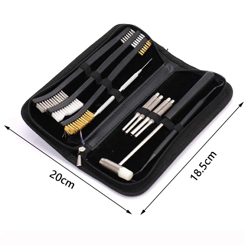 1 Kit Weapon Cleaning Kit Universal Gun Hunting Weapon Cleaning Kit Brush Gun Cleaning Set Pick Gun Tool