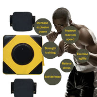 40cm Punch Leather Wall Boxing Pad Target Training Sandbag Fighter Martial Arts Boxing Bag Fitness Taekwondo Training Equipment