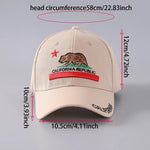 Cross-border Amazon couple baseball cap personality embroidered bear outdoor leisure hard top visor manufacturers wholesale