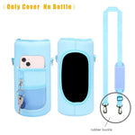 2L Water Bottle Cover Insulator Sleeve Bag Tumbler Bottle Case Bag With Strap Portable For Camping Outdoor Sports Drinkware Bag