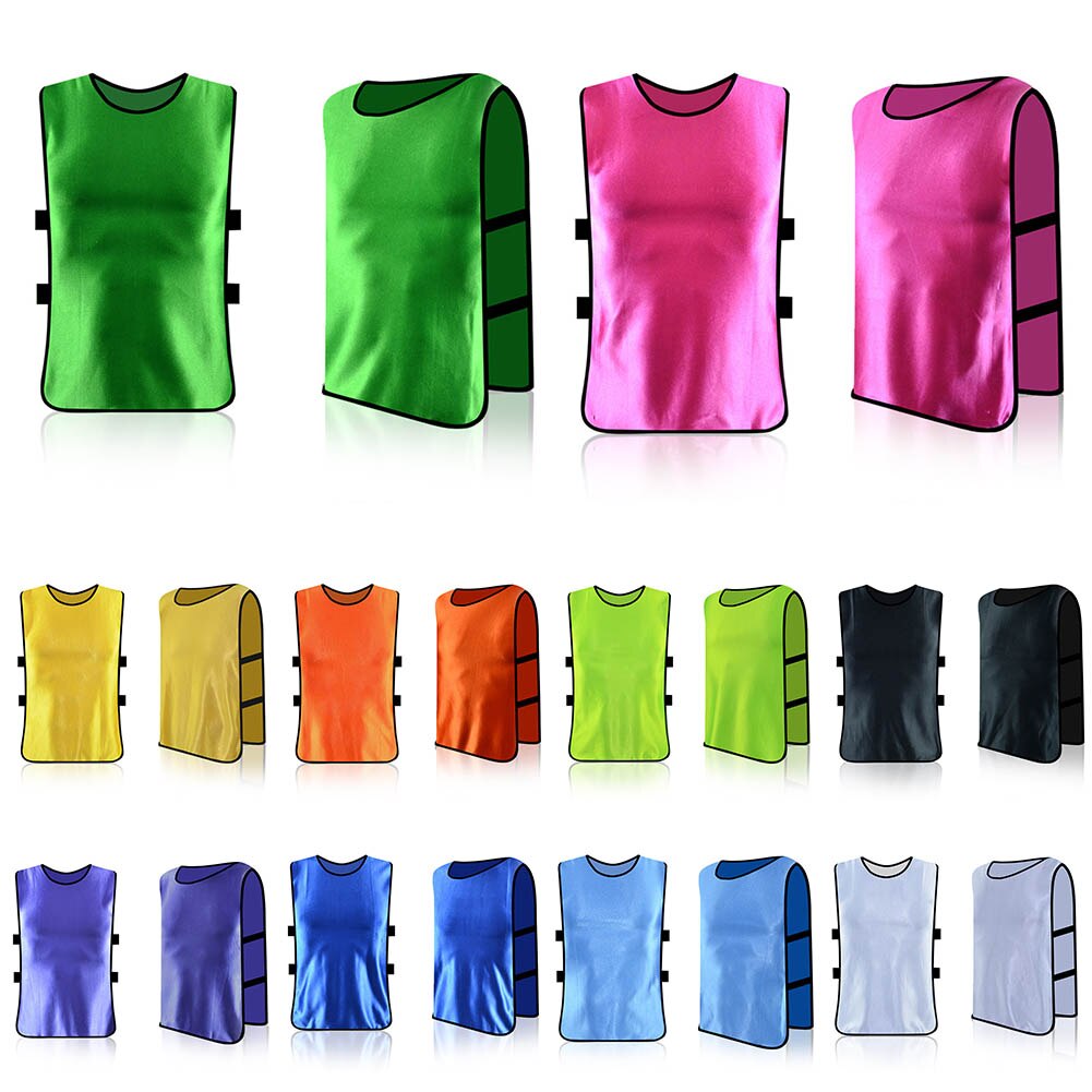 1pc Vest Jerseys Football Basketball Basketball Sports Training BIBS Vests Basketball Cricket Soccer Football Rugby Mesh 45x66cm