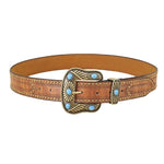 Western Turquoise Belt Buckle Belt Vintage Western Belt Cowboy Belts For Men With Big Buckle Leather Belt Jeans Belt R7RF