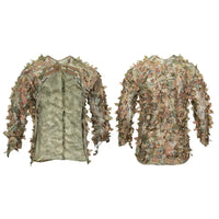 Tactics Leaf Camouflage Cloak Hunting Clothes Mesh Aldult Camuflaje Airsoft CS Shooting Suit Outdoor Hunting Equipment