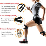 BraceTop 1 PCS Sports Kneepad Double Patellar Knee Patella Tendon Support Strap Brace Pad Protector Open Knee Wrap Band Fitness