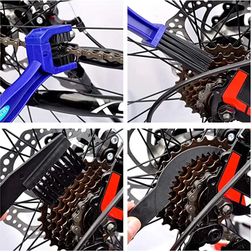 Bicycle Chain Cleaner Bike Accessories Cleaning Kit Portable Brushes Mtb Accesories Washing Tools Parts Cycling Sports Tool Kit