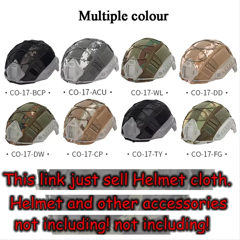 Revixun Tactical Helmet Cover for Fast Helmet Cover Multicam Ballistic Helmet Cover Tactical Military Accessories