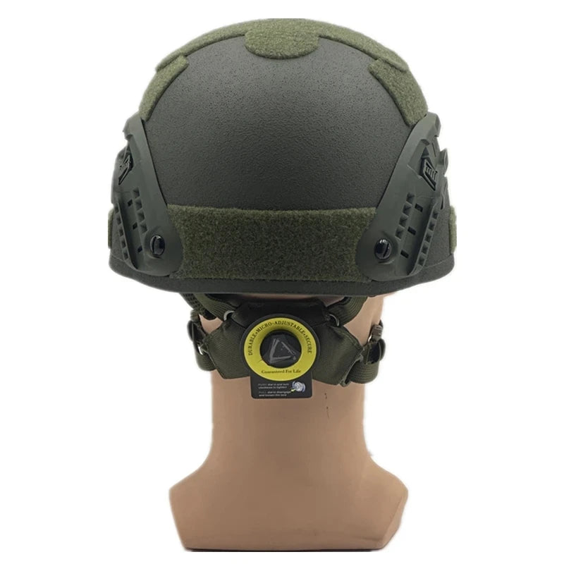 NIJ IIIA 3A Bulletproof Helmet MICH Low Cut BOA CAM FIT Dial EPIC Liner Tactical Ballistic Helmet MICH2000 With Wend