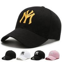 Spring Summer Fashion Letters Embroidery Adjustable Baseball Cap Men and Women Outdoors Sports Caps High Quality Adult Sun Hats