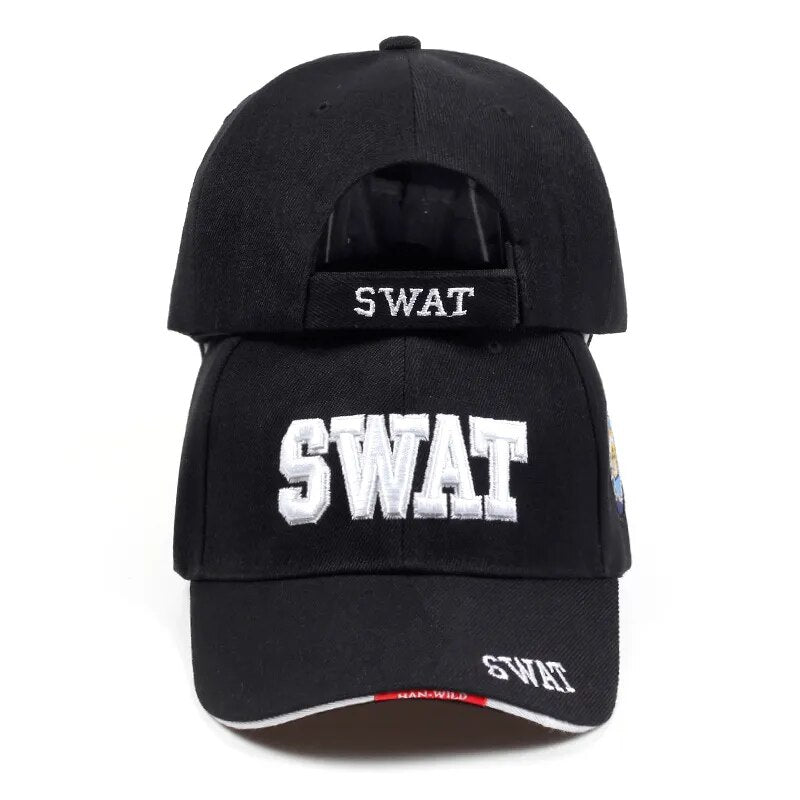 Tactical Cap Mens Baseball Caps Brand SWAT Cap SWAT Hat Snapback Caps Cotton Adjustable Golf Hat Gorras Planas High Quality