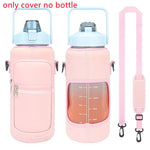 2L Water Bottle Cover Insulator Sleeve Bag Tumbler Bottle Case Bag With Strap Portable For Camping Outdoor Sports Drinkware Bag