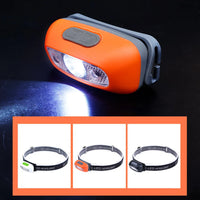 Portable LED Sensor Headlamps USB Rechargeable Induction Torch Headlight Waterproof Outdoor Camping Fishing Emergency Work Light