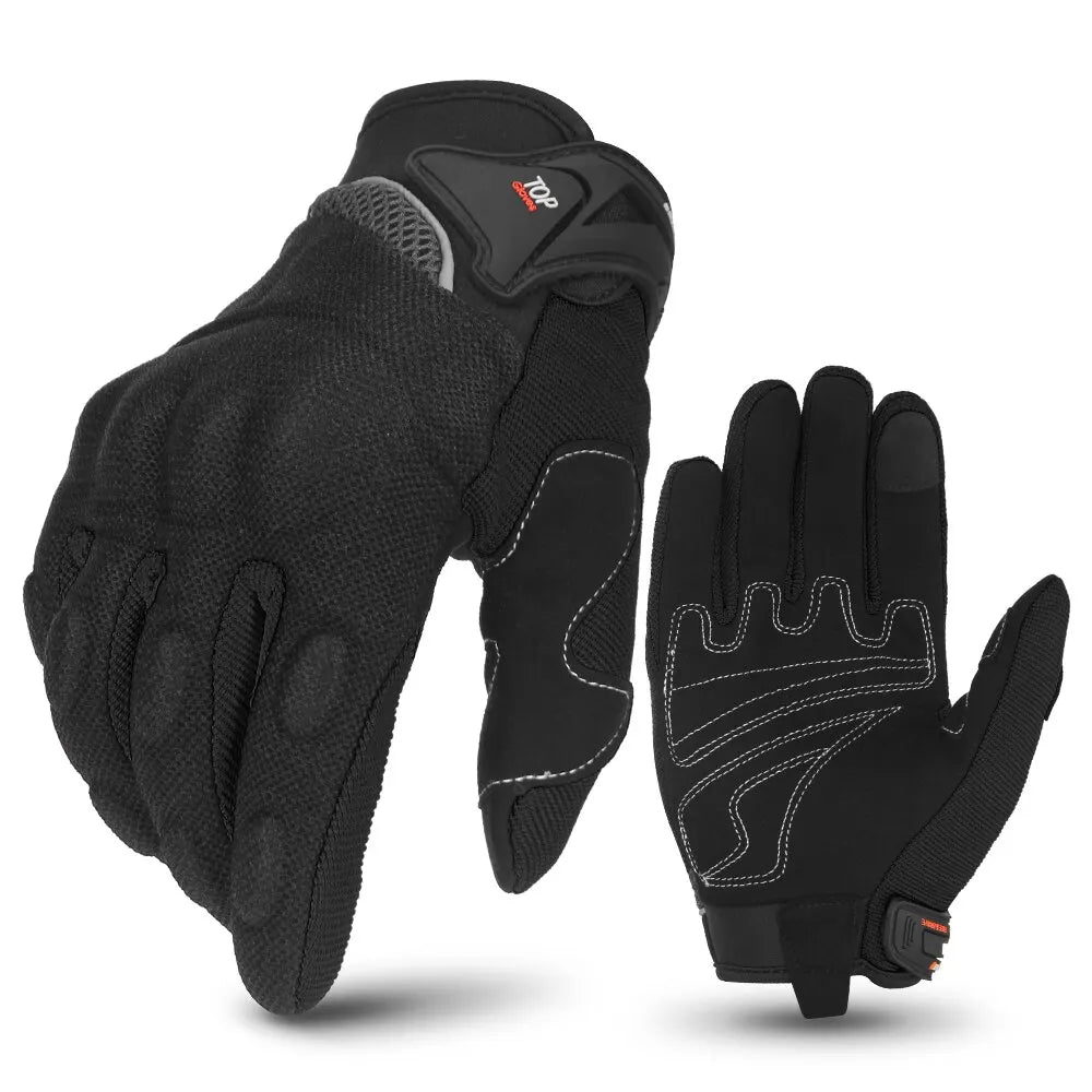 Motorcycle Gloves Motorbike Gloves Touch Screen Breathable Guantes Moto Racing Gloves Summer Spring Men Moto Gloves