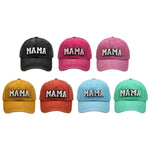 Papa Mama Letter Embroidery Parent-Child Baseball Cap Adjustable Outdoor Sun Protection Unisex Dad Hat Snapback