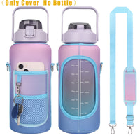 2L Water Bottle Cover Insulator Sleeve Bag Tumbler Bottle Case Bag With Strap Portable For Camping Outdoor Sports Drinkware Bag