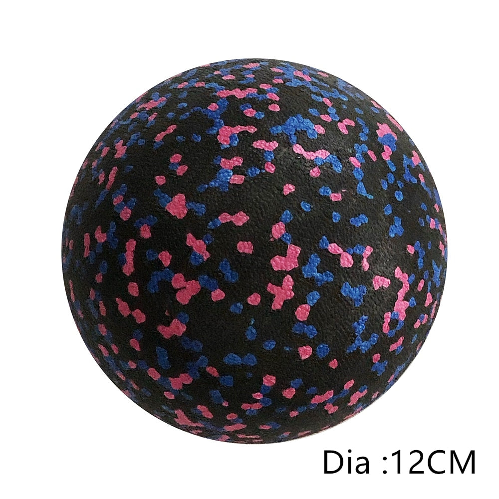 ?EPP Fitness Ball Double Lacrosse Massage Ball Set Mobility Peanut Ball for Self-Myofascial Release Deep Tissue Yoga Gym Home