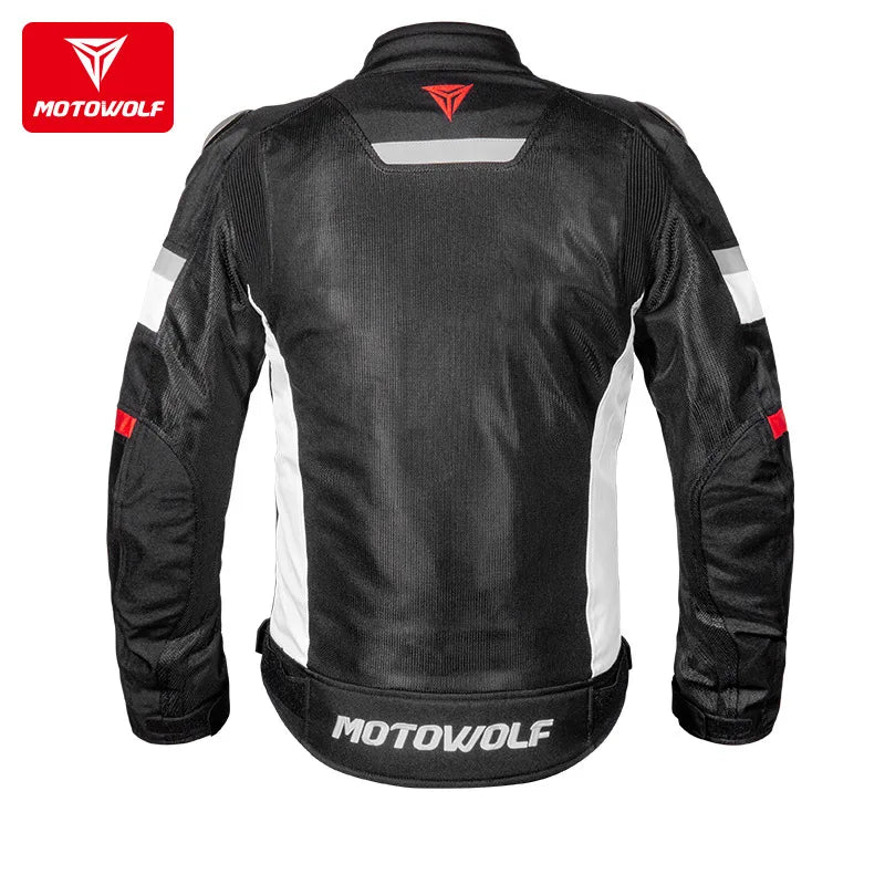 Motowolf Motorcycle Autumn and Winter Warm Riding Suit Anti Drop Clothing Waterproof Men's and Women's Motorcycle Rider Equipmen