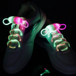 LED Sport Shoe Laces Flash Light Up Glow Stick Strap Shoelaces Party Club  New Arrival Promotion