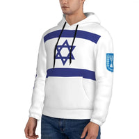 Israel IL 3D Country Flag Print Custom Name Number Men Sweatshirt Women Hip Hop Streetwear Tracksuit Clothing