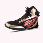 Professional Unisex High-top Wrestling Shoes Boxing Fighting Training Boots Outdoor Sports Breathable Wearable Sneakers