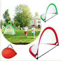 1PCSFootball goal Kid Potable Folding Goal Soccer Football Outdoor Training Net Interactive Toy Soccer Football Goal Net Folding