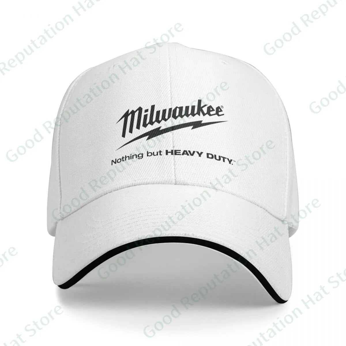 Men Women Multiple Colour Milwaukees Baseball Cap Peaked Cap Adjustable Unisex Summer Dad Hat Shade Sport Baseball Hats