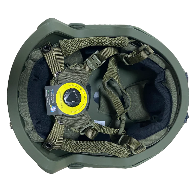 Ballistic ACH High Cut Tactical Helmet PE High Quality Ballistic Helmet NIJ IIIA FAST Wendy's Suspension Pad Ballistic Helmet