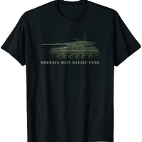 Israel Defense Forces Merkava Main Battle Tank T-Shirt. Summer Cotton Short Sleeve O-Neck Mens T Shirt New S-3XL