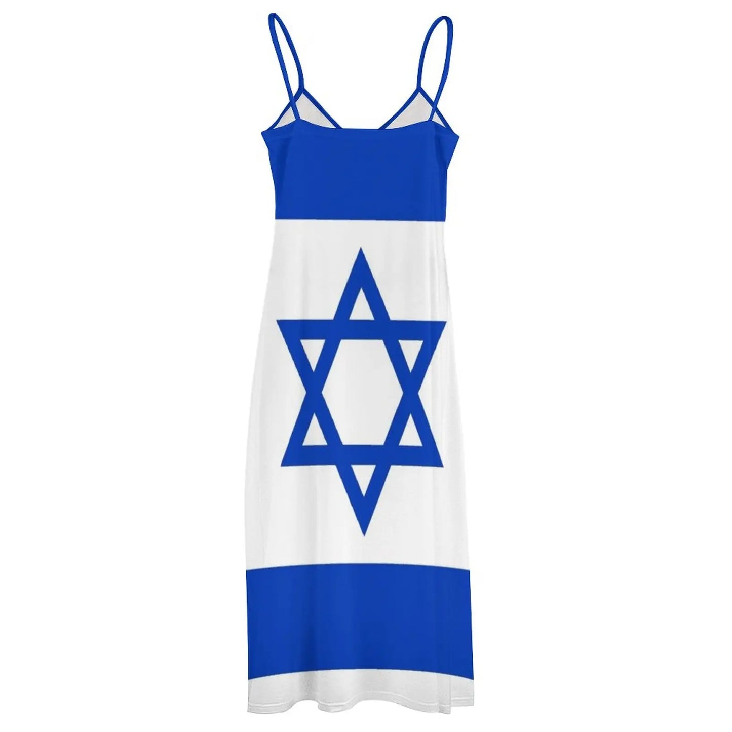 Flag of Israel Sleeveless Dress Casual dresses summer outfits for women 2023 party dresses women