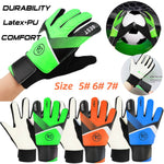 Latex Goalkeeper Gloves Football Protection Adults Teenager Anti-Slip  Football Gloves Soccer Goalie Children's Goalkeeper Glove