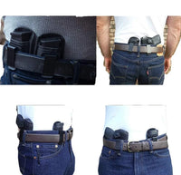 Tactical Nylon Magazine Pouch Holster Pistol 9mm Concealed Carry Mag Case with Clip Glock 19 21 Beretta 92 Handgun Mag Pouch