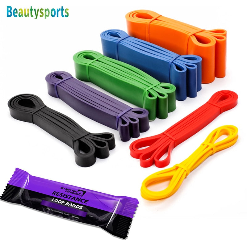 Resistance Loop Power Bands Pull Up Exercise Elastic Expander Crossfit Muscle Strengthen Stretch Fitness Band