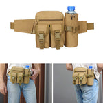 Fashion Men's Outdoor Camping Tactical Backpacks Pouch Belt Bag Waist Backpack Soft Sport Running Pouch Travel Bags