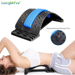 Back Stretcher Magnetotherapy Massage Tools Stretch Fitness Lumbar Support Relaxation Spine Pain Relief